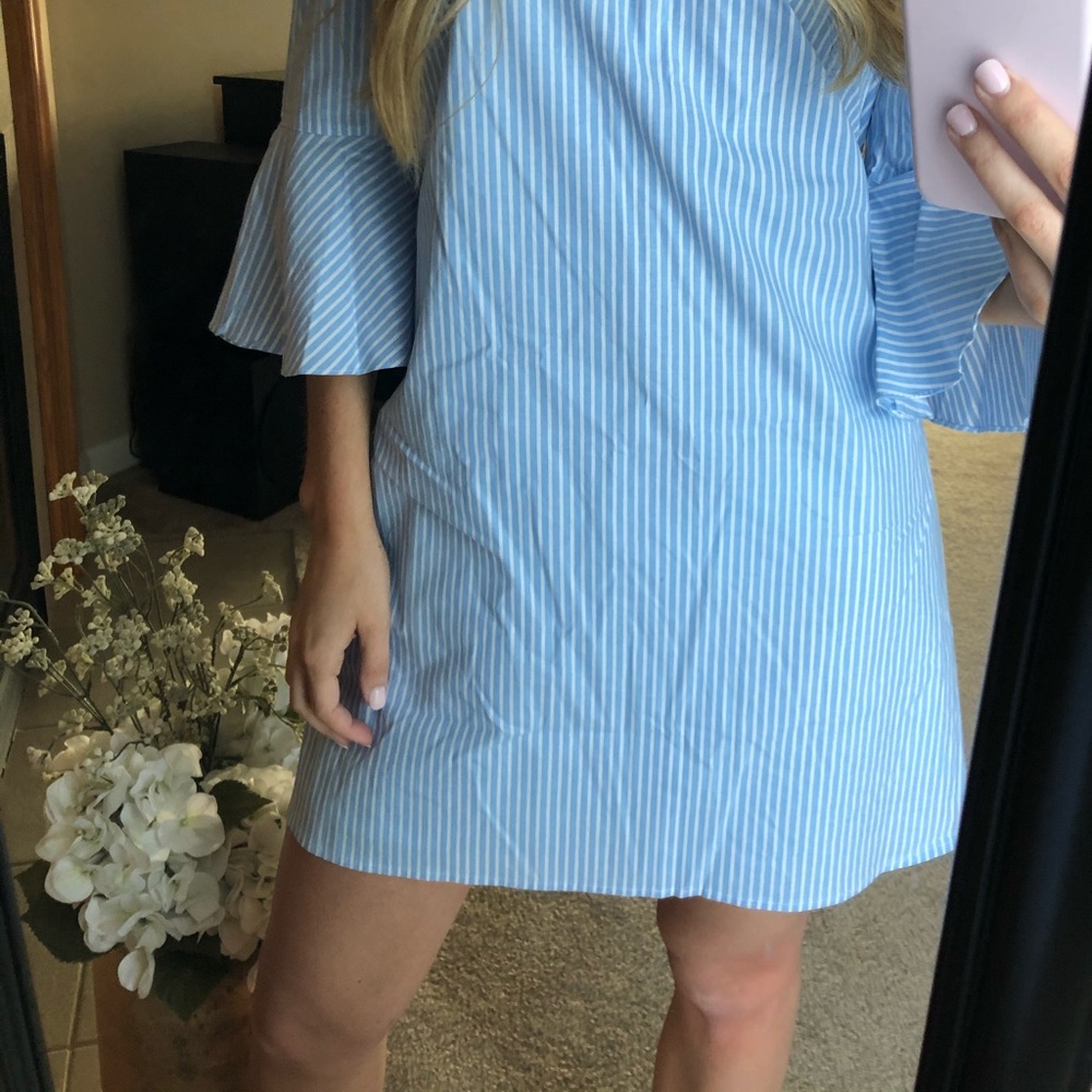 NWT Red Dress Boutique Blue & White Striped Dress - Picture 2 of 11